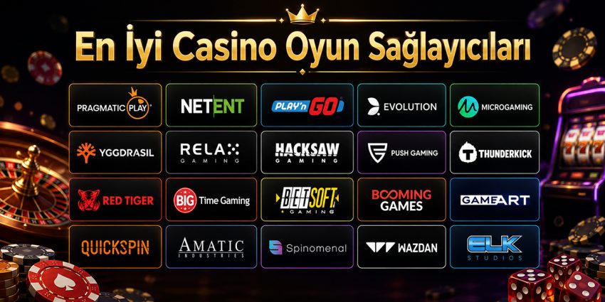 En İyi Casino Oyun Sağlayıcıları